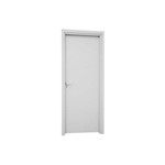 Porta Interna Direita para Banheiro Aluminium 215x78cm Branca