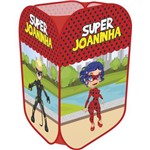 Porta Objetos Infantil / Organizador de Brinquedos Super Joaninha