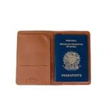 Porta Passaporte Caramelo