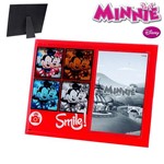 Porta Retrato 10x15 de Vidro Vertical Smile Minnie