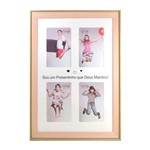 Porta Retrato Baby Colors para 4 Fotos 10x15