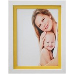 Porta-Retrato Bloco Baby Vertical Horizontal 18x23x3cm Amarelo para - Design Loral