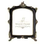 Porta-Retrato Clássico Joly 10x15 Preto e Dourado Envelhecido - Wood Prime 26262