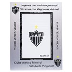Porta Retrato de Alumínio Foto 10x15cm - Atlético Mineiro