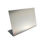 Porta Retrato de Metal Escovado 10x15cm Horizontal
