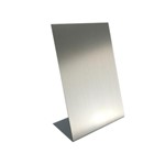 Porta Retrato de Metal Escovado 10x15cm Vertical