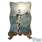 Porta-Retrato Jesus Crucificado - Modelo 3 | SJO Artigos Religiosos