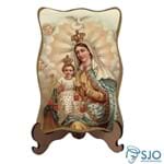 Porta-Retrato Nossa Senhora do Carmo - Modelo 1 | SJO Artigos Religiosos