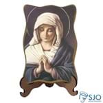Porta-Retrato Nossa Senhora do Silêncio - Mod 2 | SJO Artigos Religiosos
