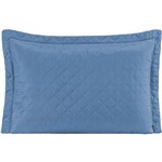 Porta Travesseiro de Microfibra 1 Peça - Azul Bebê
