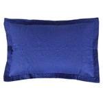 Porta Travesseiro Fashion In Fiori - Azul - Hedrons