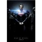 Poster Superman Homem de Aço #A 30x42cm