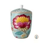 Pote Azul em Porcelana Floral Fantasy 21x14cm - Pip Studio
