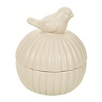 Pote Decorativo em Cerâmica Nude Bird 7956 Mart
