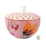 Pote para Algodão Rosa em Porcelana Floral Fantasy 13cm - Pip Studio