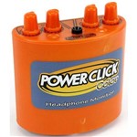Power Click Color Series Db Orange Amplificador Áudio de Fone de Ouvido