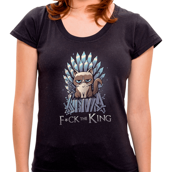 PR - Camiseta F*ck The King - Feminina - P