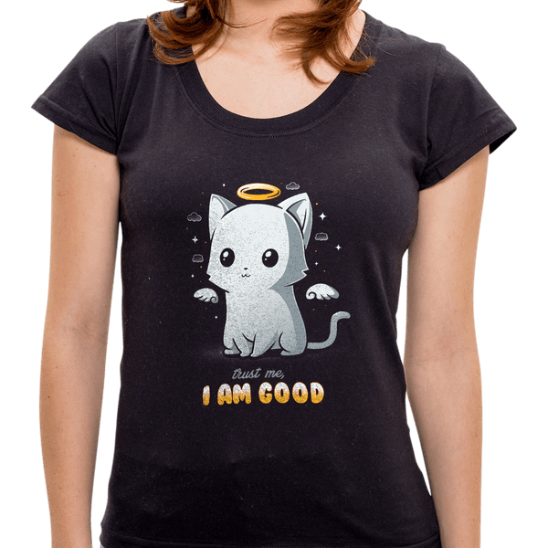 PR - Camiseta Good Cat - Feminina - P