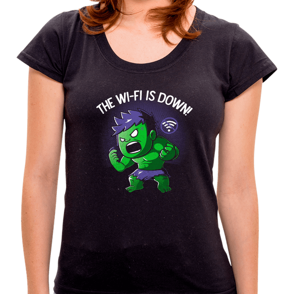 PR - Camiseta Hulk Wi-fi - Feminina - P