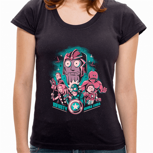 PR - Camiseta Infinity Avengers - Feminina - P