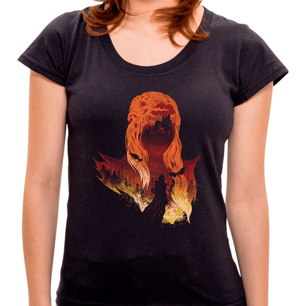 PR - Camiseta Kingdom Of Fire - Feminina - P