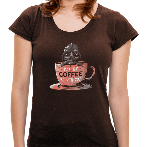 PR - Camiseta May The Coffee - Feminina - P