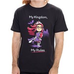 PR - Camiseta My Kingdom, My Rules - Masculina - P