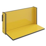 Prateleira de Parede Decorativa Mov 1006 Amarelo - Be Mobiliário