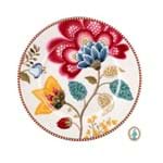 Prato de Pão Branco em Porcelana Floral Fantasy 17cm - Pip Studio