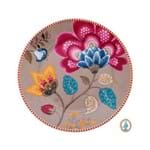 Prato de Pão Cáqui em Porcelana Floral Fantasy 17cm - Pip Studio