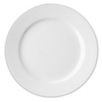 Prato de Sobremesa de Porcelana Banquet Rak Branco 20CM - 25957