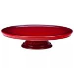 Prato para Bolo de Cerâmica Le Creuset Vermelho 30 Cm - 3030873
