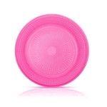 Prato Plástico Descartável Pink 15cm C/ 10 Unds