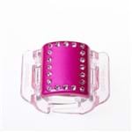 Prendedor Linziclip Pearlised Diamante de Cabelo Hot Pink 1u