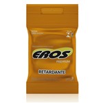 Preservativo Eros Retardante com 3 Unidades