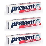 Prevent Anti Placa Creme Dental 90g (kit C/03)