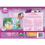 Princess 3D Vision Quebra - Cabeça 60 Peças - Jak
