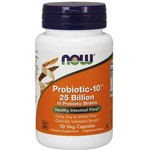 Probiotic-10 (probiótico) 25 Bilhoes - Now Foods 50 Cápsulas