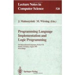 Programming Language Implementation And Logic Prog