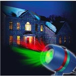 Projetor Laser Luz Natal Vermelho Verde Casa Bolinha