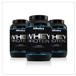 Promoção Atacado Preço Fabrica - 3x Whey Protein Athlética Nutrition Concentrado Isolado Wey/way Importado