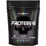 Protein 6 Refil 1,8kg Morango - Black Skull