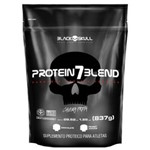 Protein 7 Blend (837G) Caveira Preta Series - Morango - Black Skull