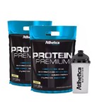 Protein Premium -1,8kg - 2 Unidade + Coqueteleira