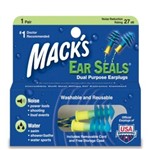 Protetor Auricular Mack's Ear Seals 27db + Case