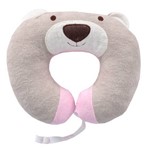 Protetor de Pescoço Urso Nino - Rosa - Zip Toys