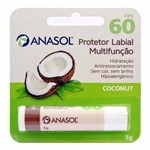 Protetor Labial Anasol Coconut Fps-60 com 5g
