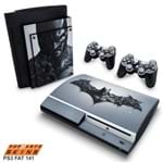 PS3 Fat Skin - Batman Akham Origins Adesivo Brilhoso