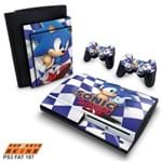PS3 Fat Skin - Sonic The Hedgehog Adesivo Brilhoso