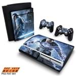 PS3 Fat Skin - Star Wars The Force Unleashed Adesivo Brilhoso
